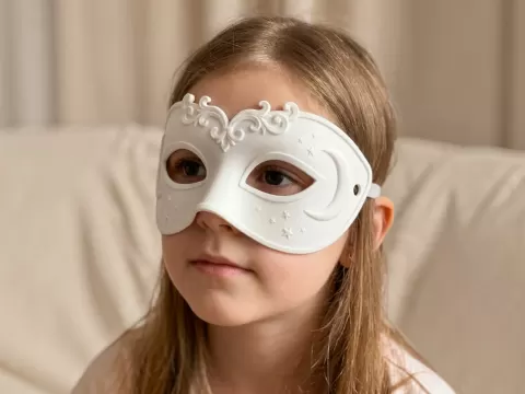 Celestial Midnight Masquerade Mask