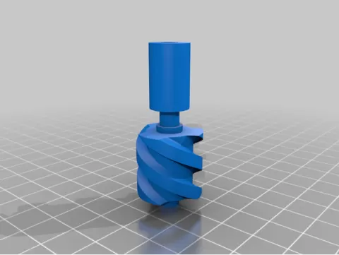 Auger style pump