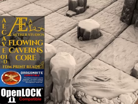 AECAVE01-D - Flowing Caverns Coreby Aether Studios