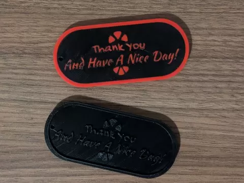 Thank You Keychain + MFS