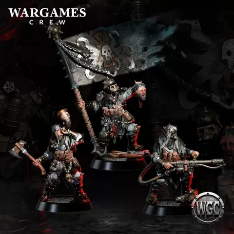 Hellwave Raiders Command by WargamesCrew