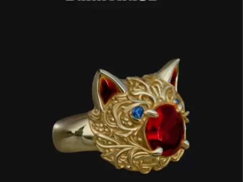 ring ouroby Diamond3D