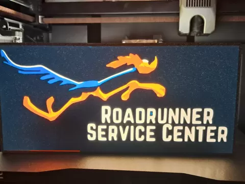 roadrunner Lightbox