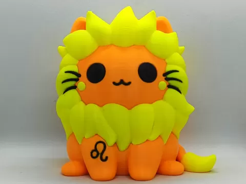 Kawaii Cat - Leoby akash3dprints