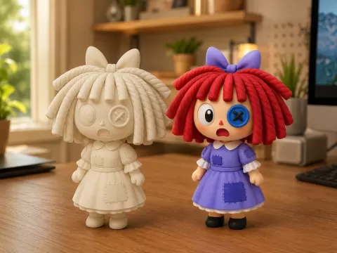 Chibi Ragatha - The Amazing Digital Circus