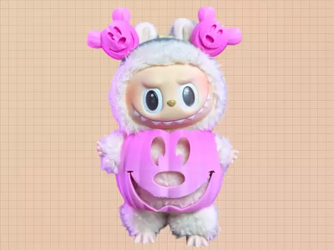 Labubu Pumpkin Costumeby ItPrintable