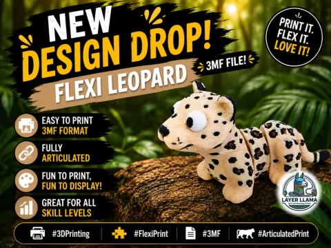 Layer Llama - Flexi Leopard