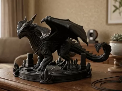 Dungeons and Dragons Drachenfigur