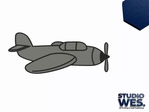 Fighterplane - Wall Art