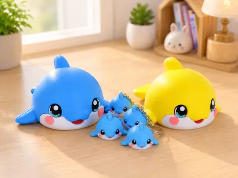 Cute Dolphin - Regular Version - Multipart (No CFS)