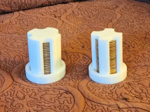 Half Dollar doller coin Holder lid