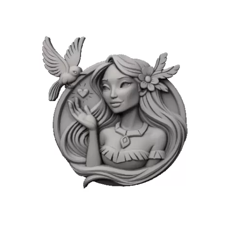 Pocahontas Wall decoration