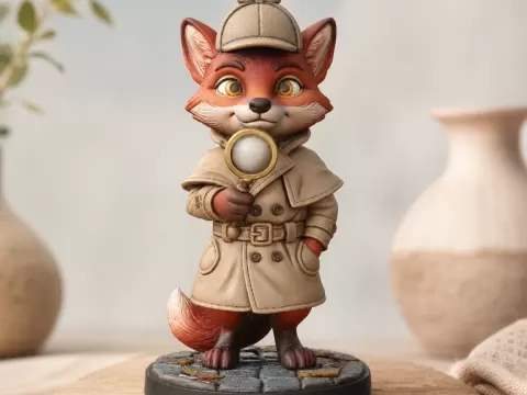 Detective Foxby The calm moon