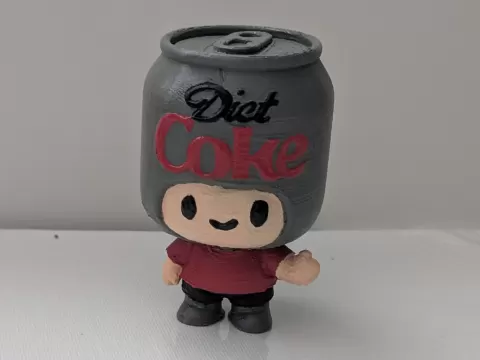 Diet coke can guy