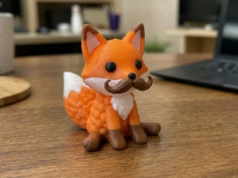 Mustached Fox