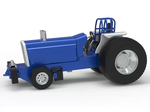 Pro Stock Pulling Tractor Version 5 Scale 1:25by 3DTechDesign