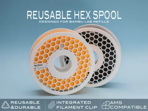 Reusable Hex Spool
