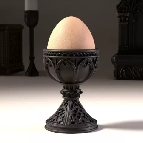 Gothic egg holder