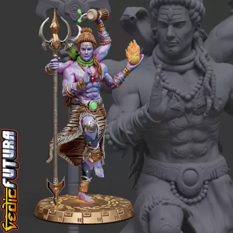 Mecha Nataraja: Tandava in Metal by VedicFutura