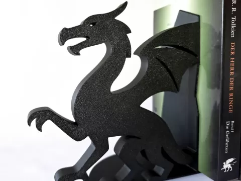Dragon Bookends