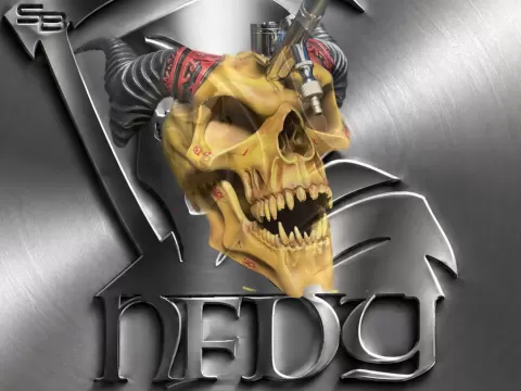 Demon Skull Airbrush Stand/Cleaning Pot