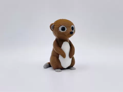 Knitted Meerkat
