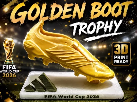Golden Boot FIFA World Cup 2026 Soccer Trophy