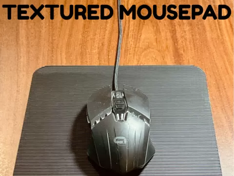 Working Textured Mousepad