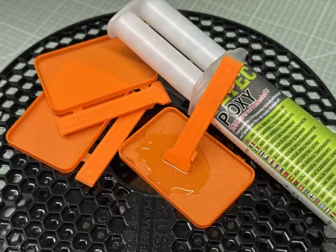 Last Meter Epoxy Mixing Tray