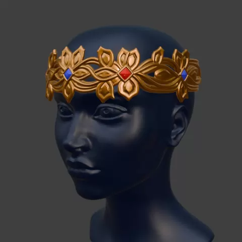 Wood Elf Circlet Multicolor