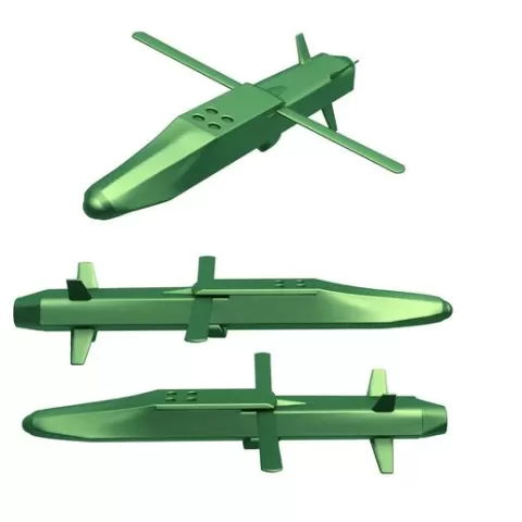 JFS / JFS-M missiles / missile / missile stl / Missile Launcher / Air Intercept Missile