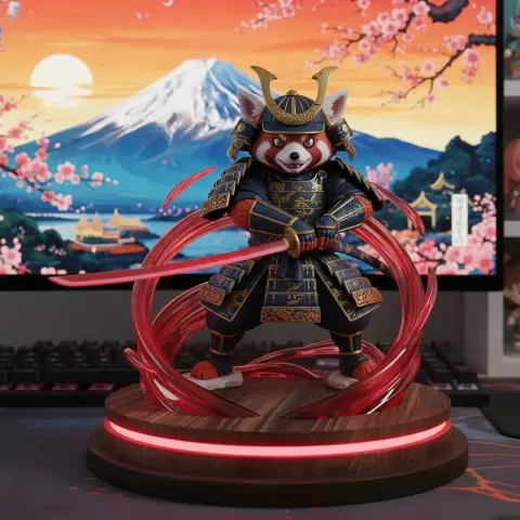 Red Panda Samurai