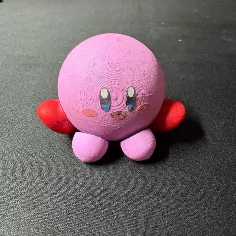 Kirby action figureby Henley 3D Printer