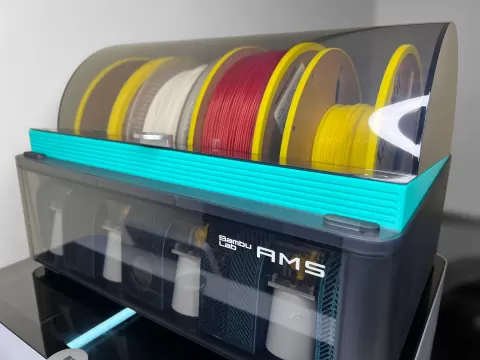 AMS Lid Riser for Bambu Lab AMS and AMS2 Pro