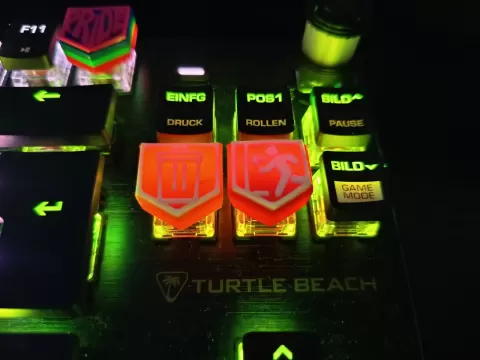 Custom Gaming Keycaps – “Trash & Exit” (Mechanical Keyboard)