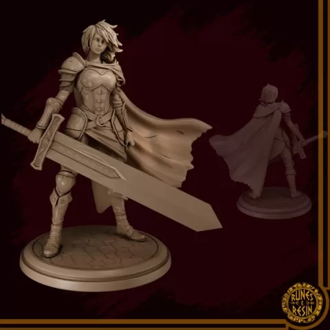 Rustwind - Paladin Knight Champion - Knight Paladin - Champion Paladin Knight - Paladin by Runes & Resin