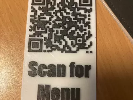 QR Code Scan Menu to get Rick Rolled