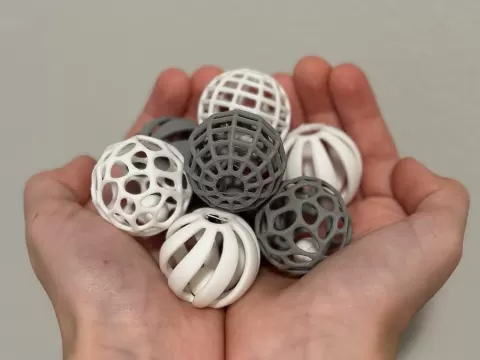 Print-in-place Cat Toys - V2