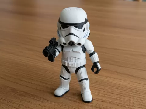 Stormtrooper Mini Blaster Figure | Star Wars