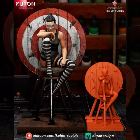 Blind Trust by KUTON SCULPTS