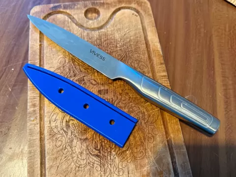 Knife cover against dulling