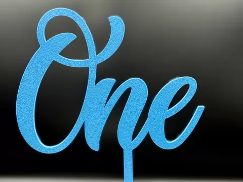 Cake Topper "One"