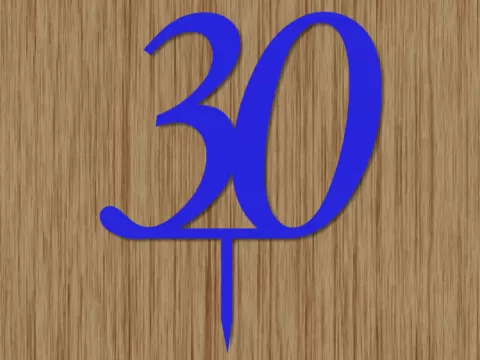 Topper numero 30