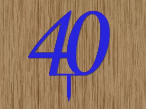 Topper numero 40