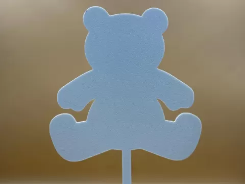 Cake Topper Orsetto - Dolcezza in 3D