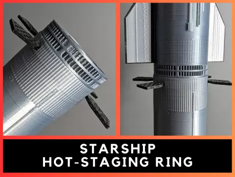 STARSHIP HOT-STAGING RING