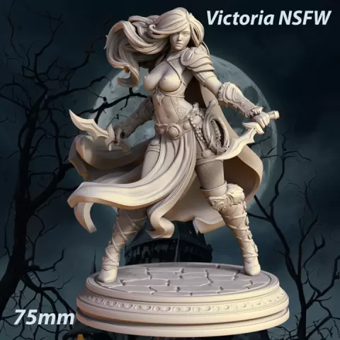 Victoria NSFW - Sexy Erotic Seductive - Erotic Sexy Seductive - Sexy by Print Fantasy