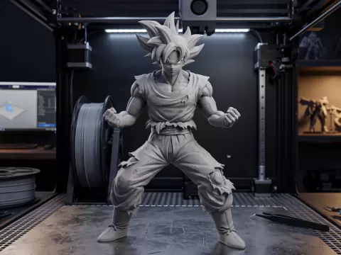 GOKU BASE GRIS