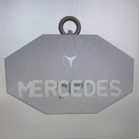 Keychain Mercedes