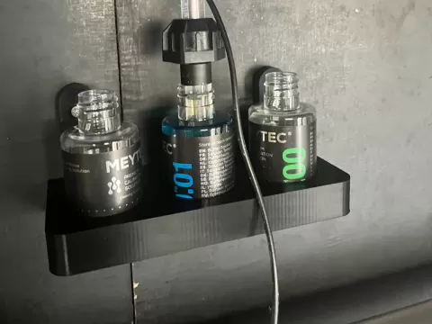 Pool calibration liquid holder